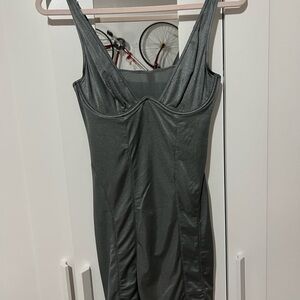 SKIMS Gray Mini Dress